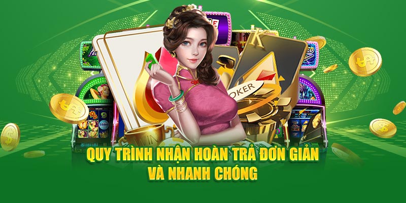 Quy trình nhận hoàn trả đơn giản và nhanh chóng